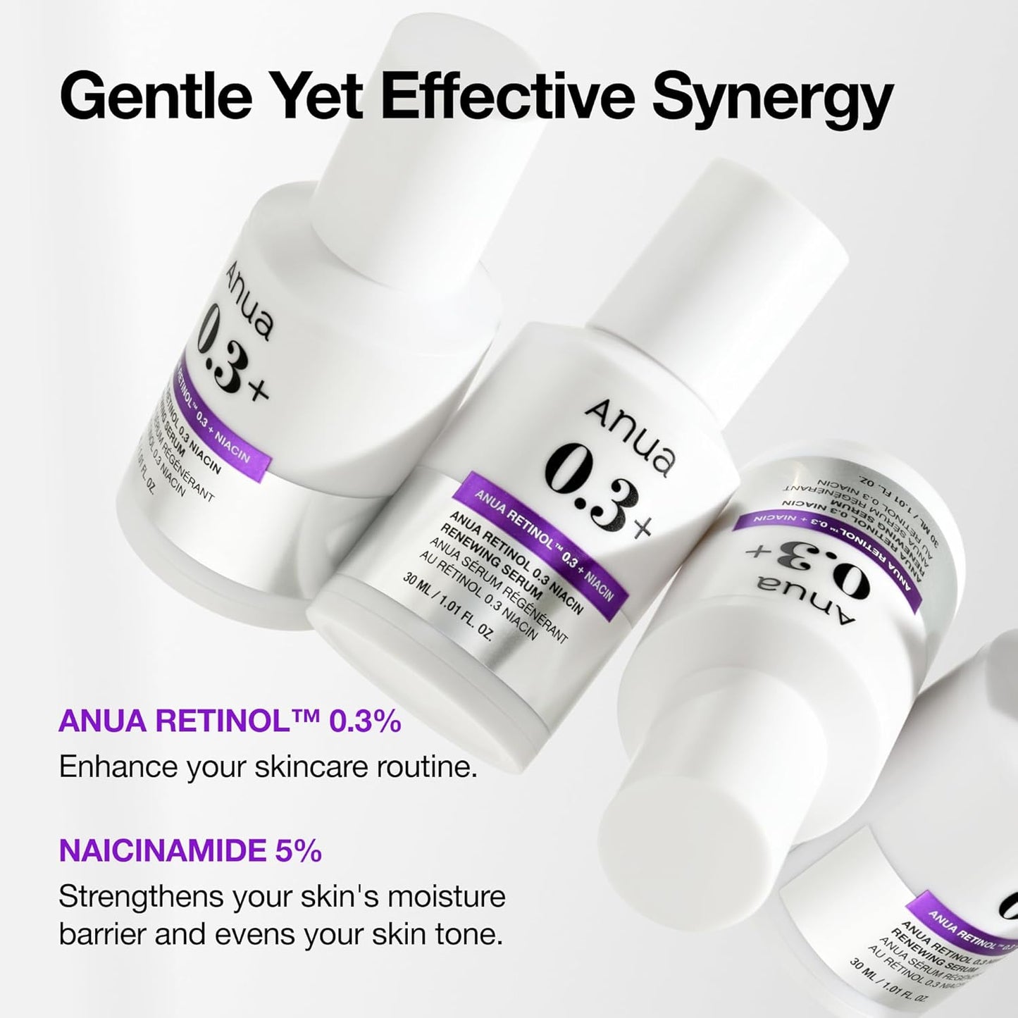 20+ soothing ingredients including ceramide and centella asiatica for barrier support