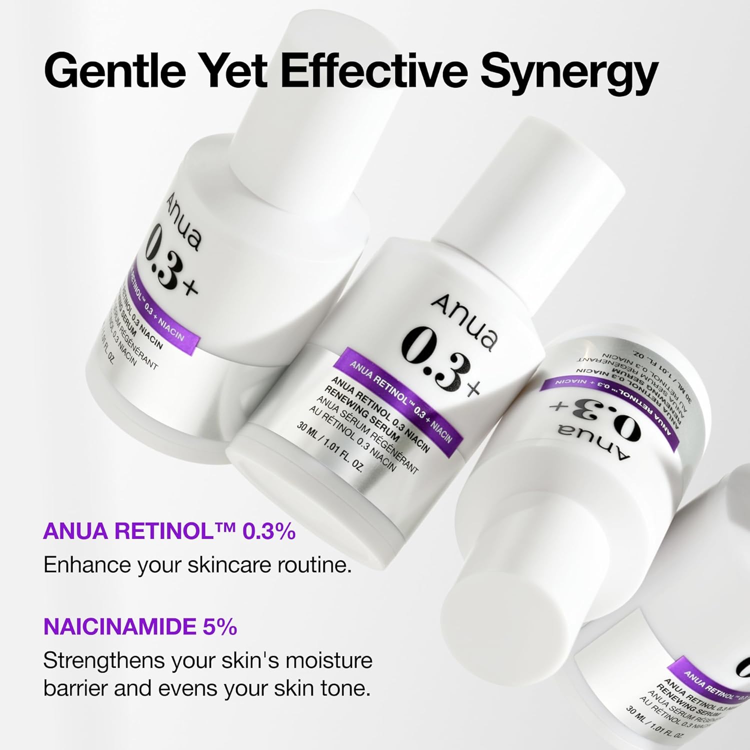 20+ soothing ingredients including ceramide and centella asiatica for barrier support