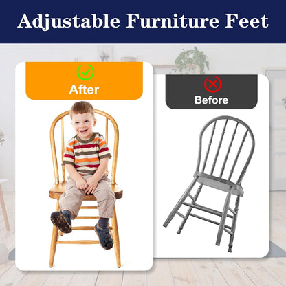 200+ pound load capacity per leveling foot