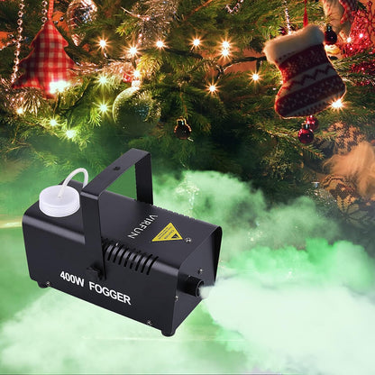 VIRFUN Fog Machine – Smokeless Indoor Mist with Built In Overheat Protection for Safe Around the Clock Use
