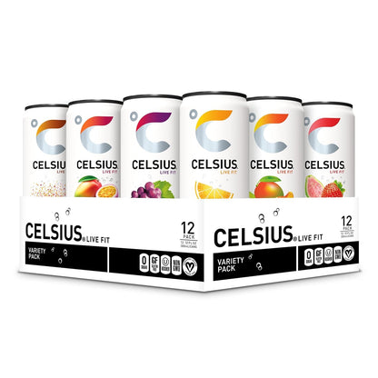 200mg total caffeine per 12 fl oz slim can