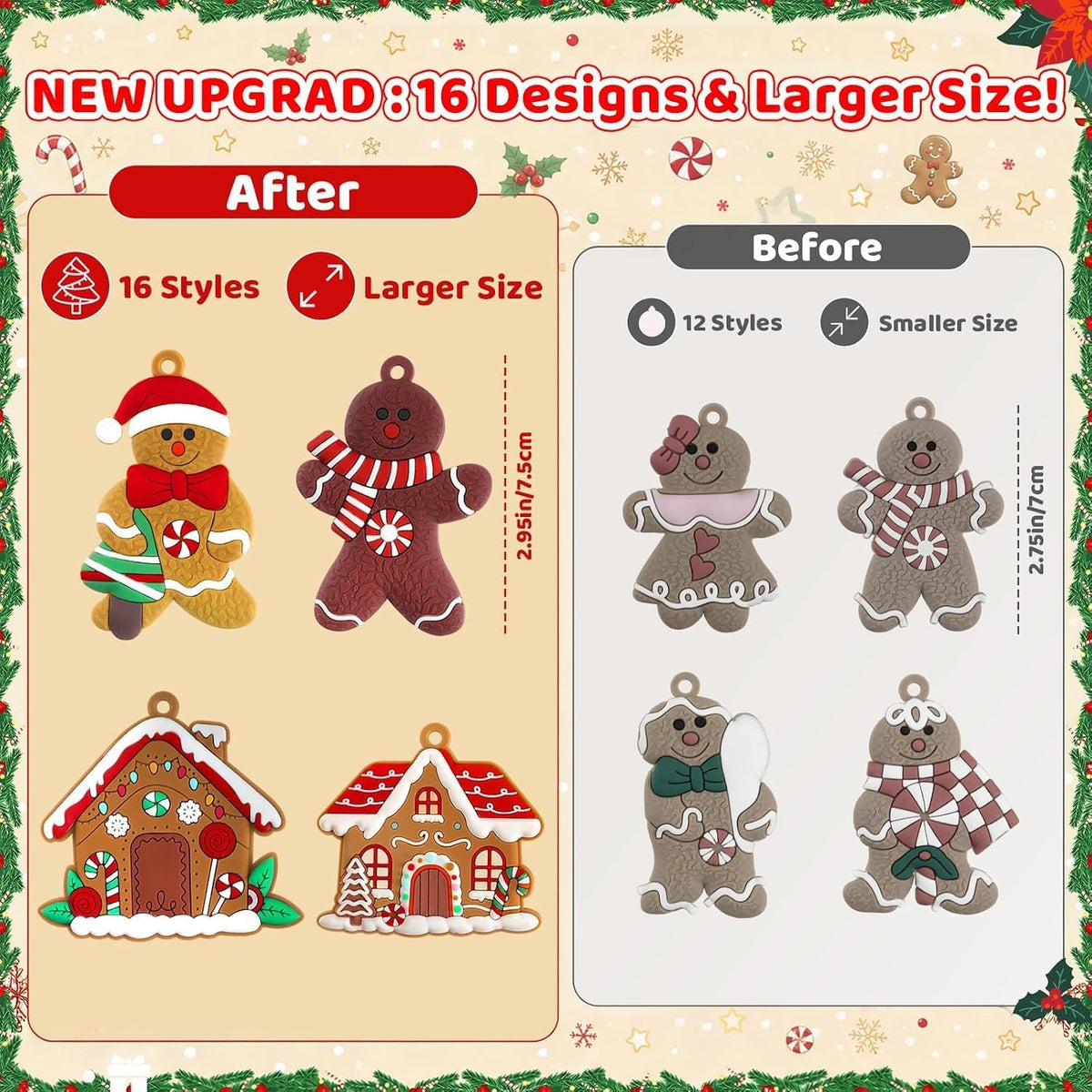 21 product variants across themes (candy, chef, sport, snow, pink, mix) and pack sizes (12, 16, 24, 36 pieces)
