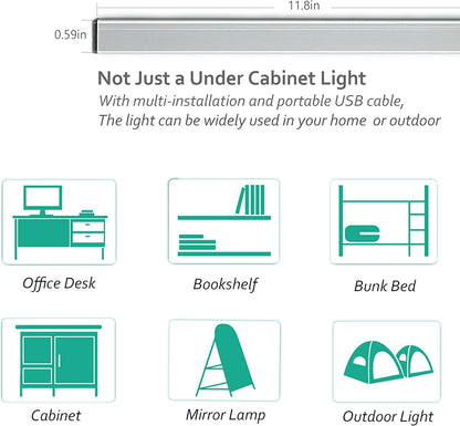 22 led light sources in slim 12-inch or 16-inch bar form factor