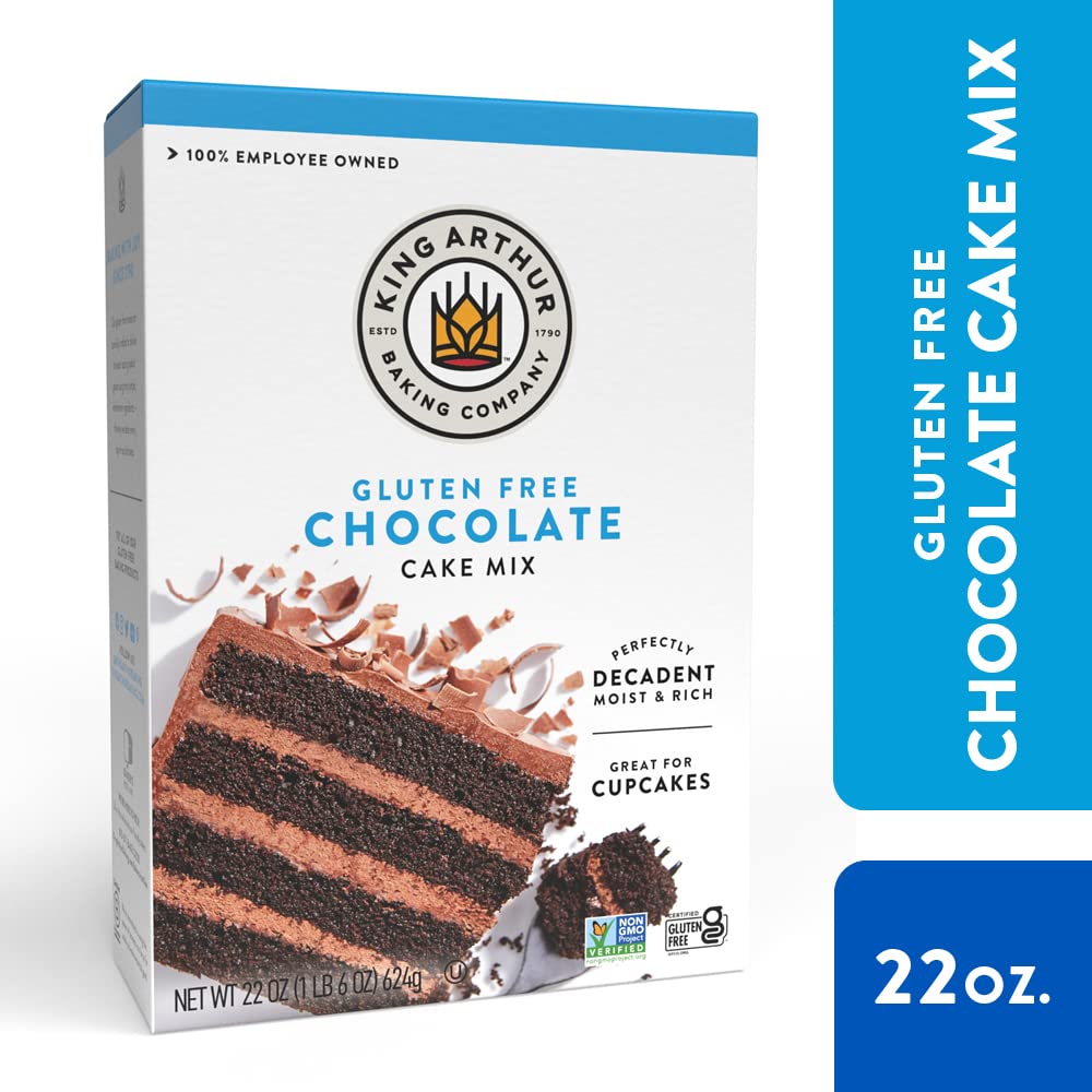 22 oz box yielding two 8-9 inch round layers, one 9x13 sheet cake, or 24 cupcakes