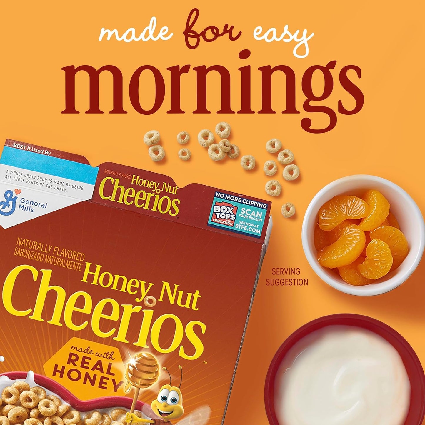 22g whole grain plus 12 vitamins and minerals per serving