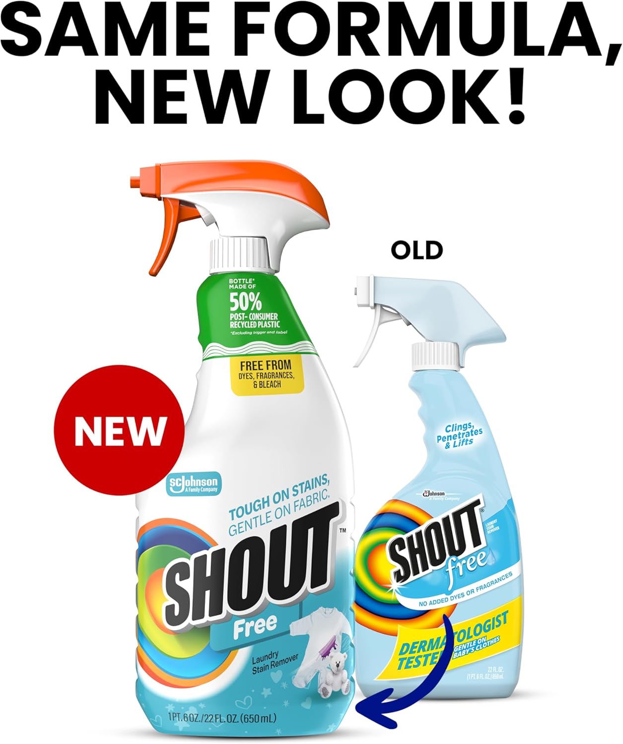 22oz spray bottle for targeted pre-treatment of spot stains