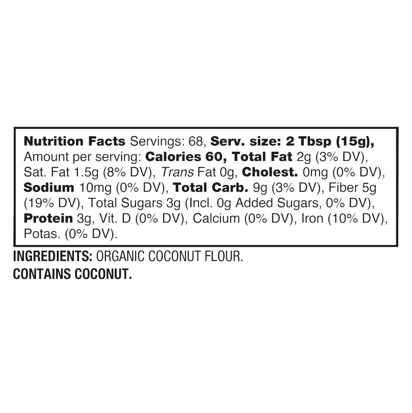 23% dietary fiber per serving for gut-health and keto support