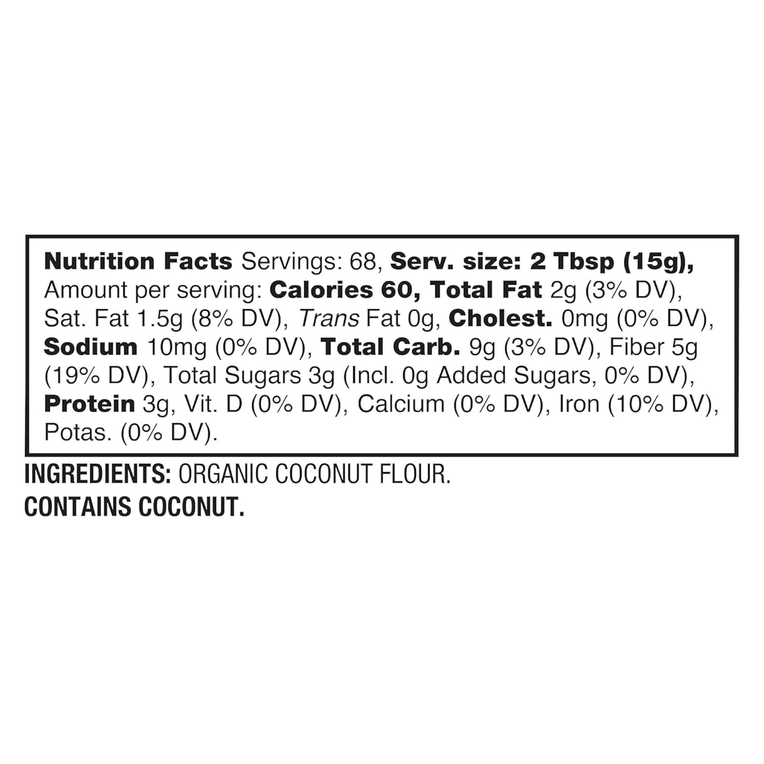 23% dietary fiber per serving for gut-health and keto support