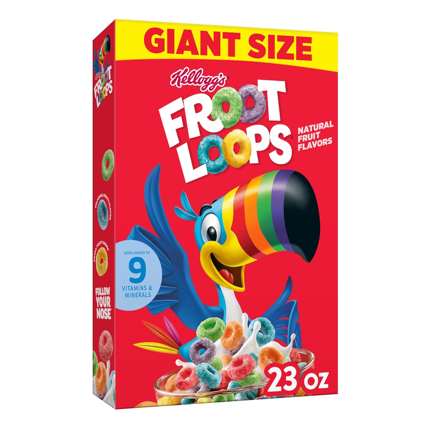 23 oz giant-size box for extended household use