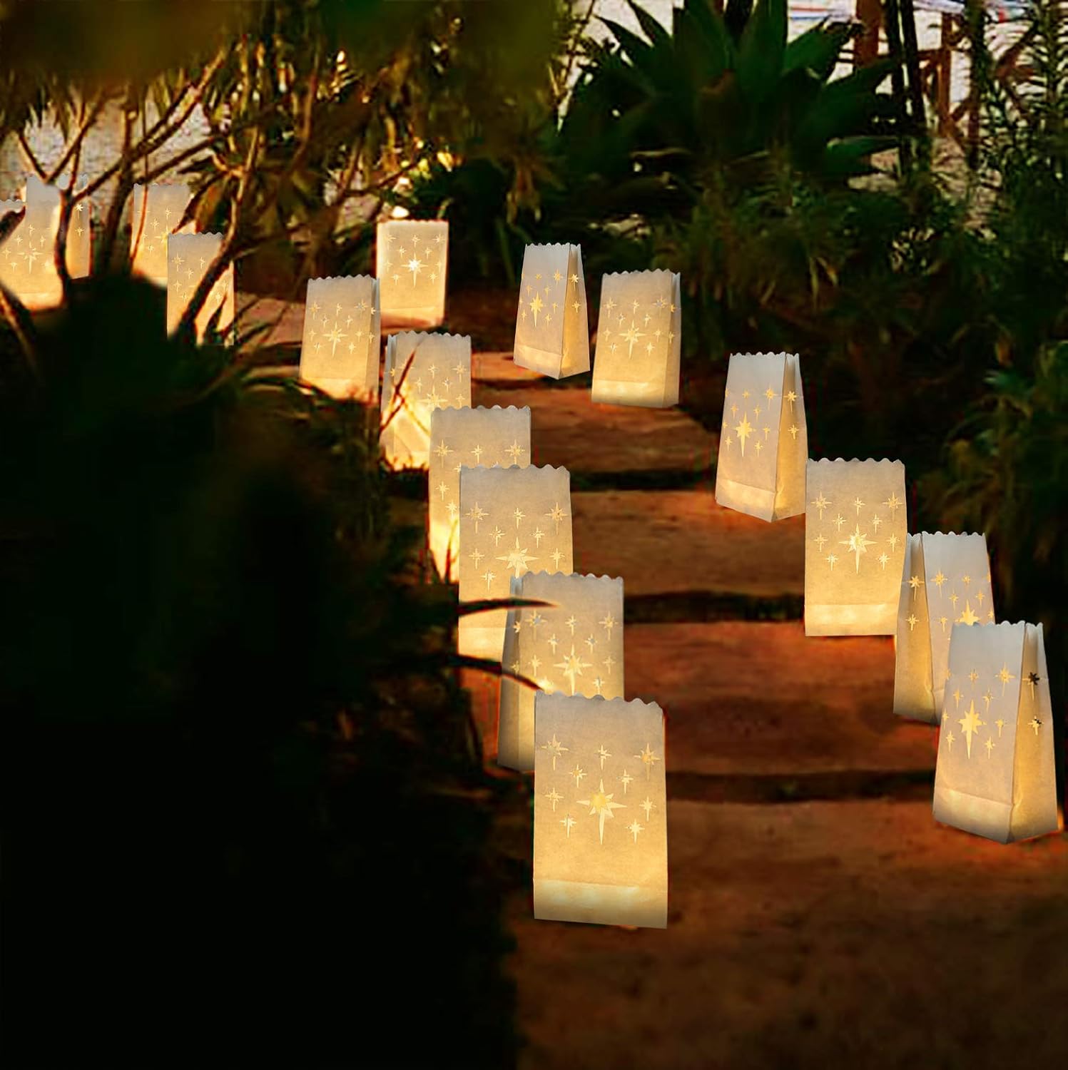 24 homemory led tealights powered by included cr2032 batteries rated 150+ hours