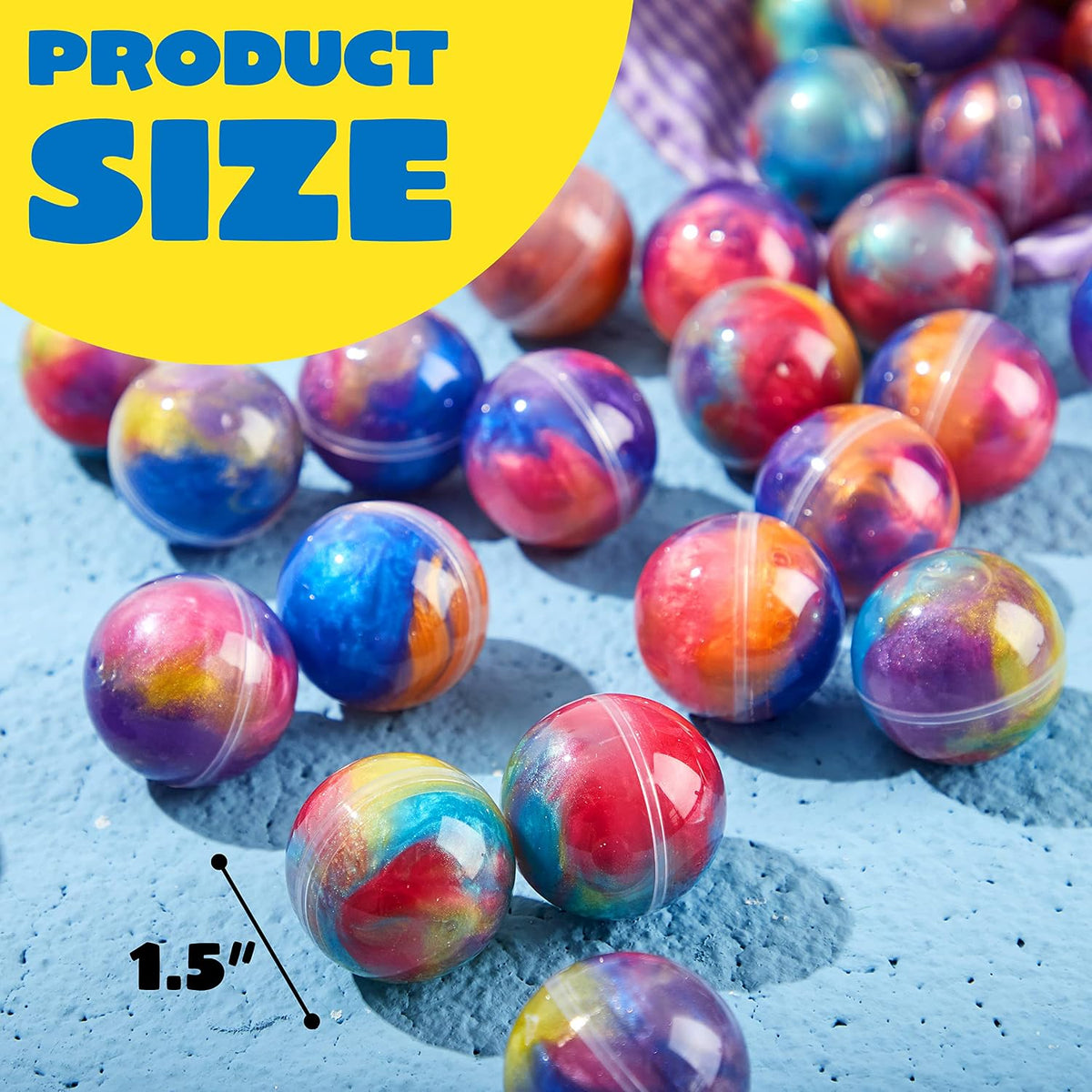 JOYIN Galaxy Slime Balls 24 Pack - Thoughtful End-of-Year Student Gift and Valentine's Day Classroom Exchange for Teachers