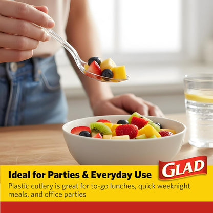 24-spoon pack size calibrated for small gatherings and pantry backup