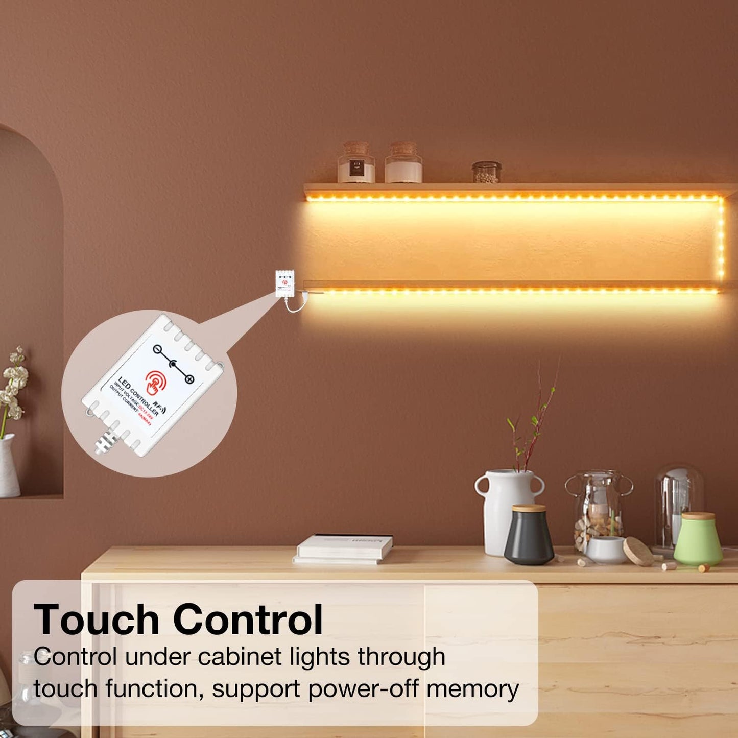24v low-voltage safety power adapter with 60-second auto-off timer