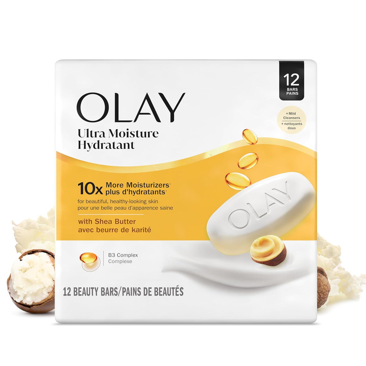 25% moisturizer concentration — 10x more than regular soap