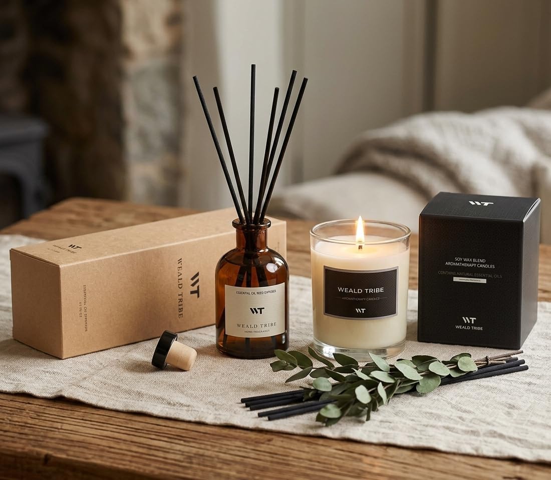 25 scent variants spanning woody-floral, citrus, gourmand, and clean linen profiles