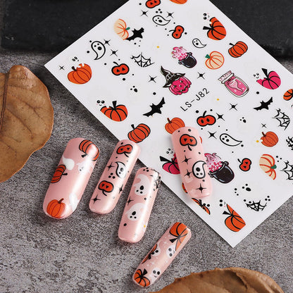 25-variant product line spanning halloween, christmas, easter, st. patrick's day, 4th of july, french manicure, and floral designs