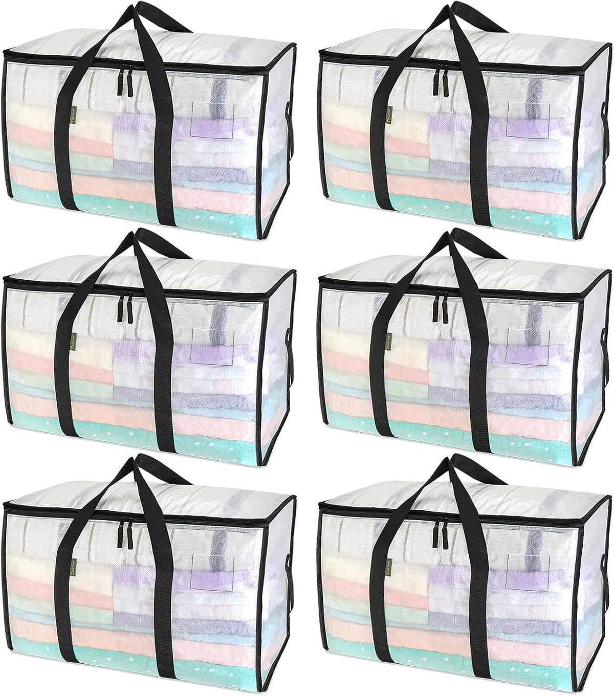 27" x 15" x 14" oversized 24-gallon capacity per bag