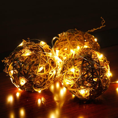 2700-2900k warm white color temperature with 360-degree sparkle effect