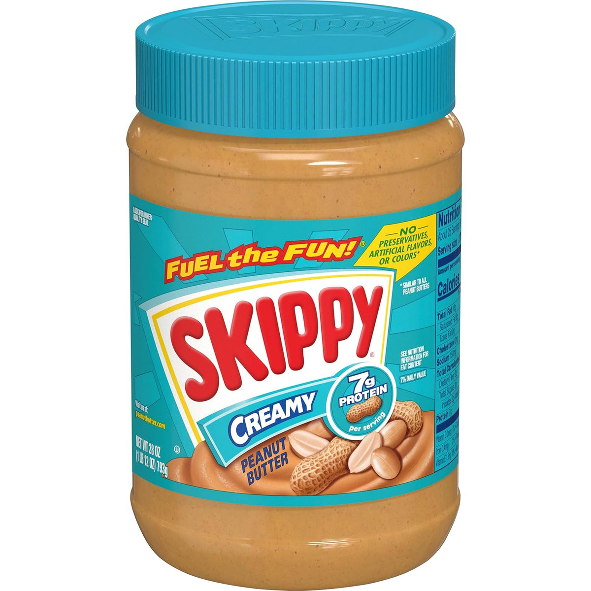 28-ounce single plastic jar
