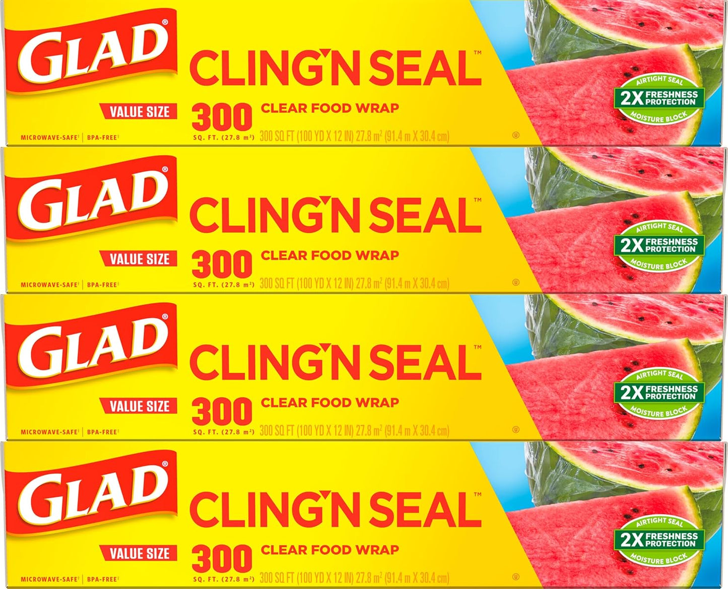 2x freshness protection with airtight seal and moisture-block technology