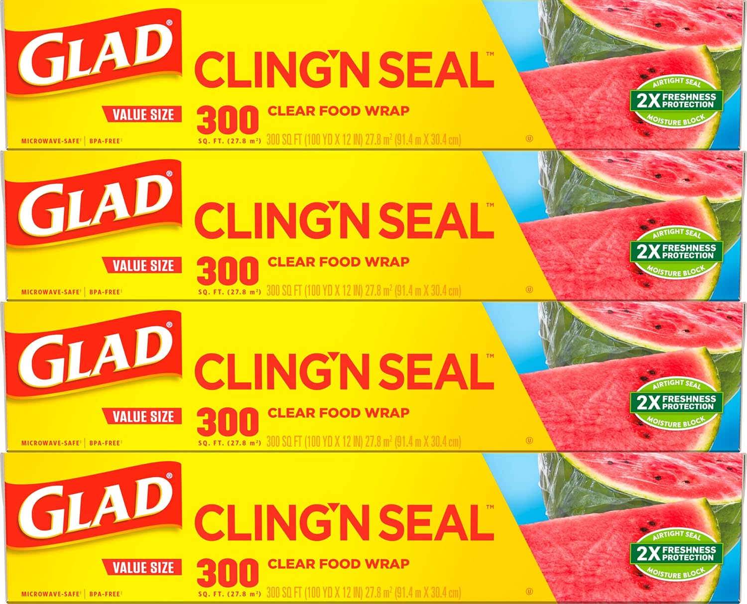 2x freshness protection with airtight seal and moisture-block technology