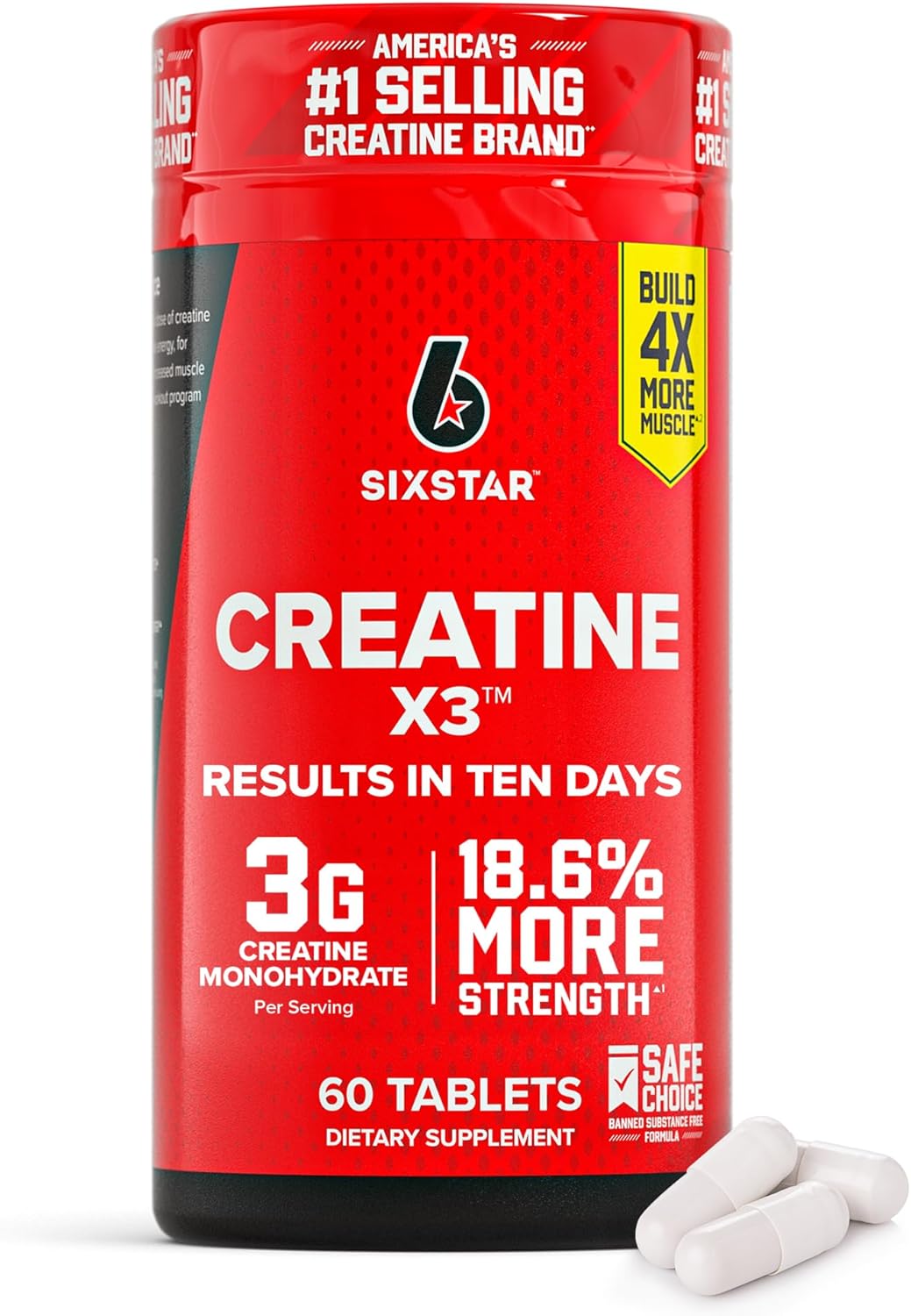 3,031mg creatine blend per serving combining creatine monohydrate and creatine hcl