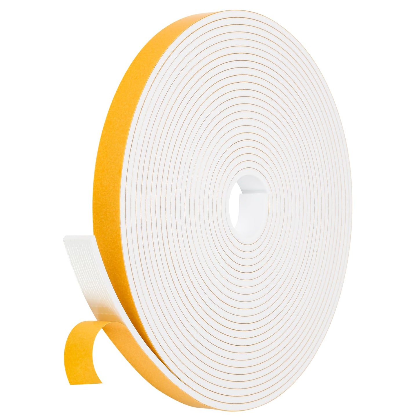 3/5 Inch X 1/8 Inch X 26Feet - White