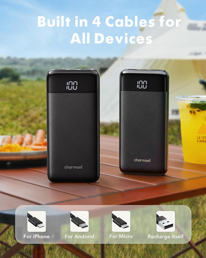 3 additional output ports (1 usb-c and 2 usb-a) for 6-device simultaneous charging