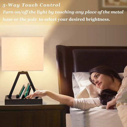 3 decorative bead phone/tablet stands integrated into the metal base