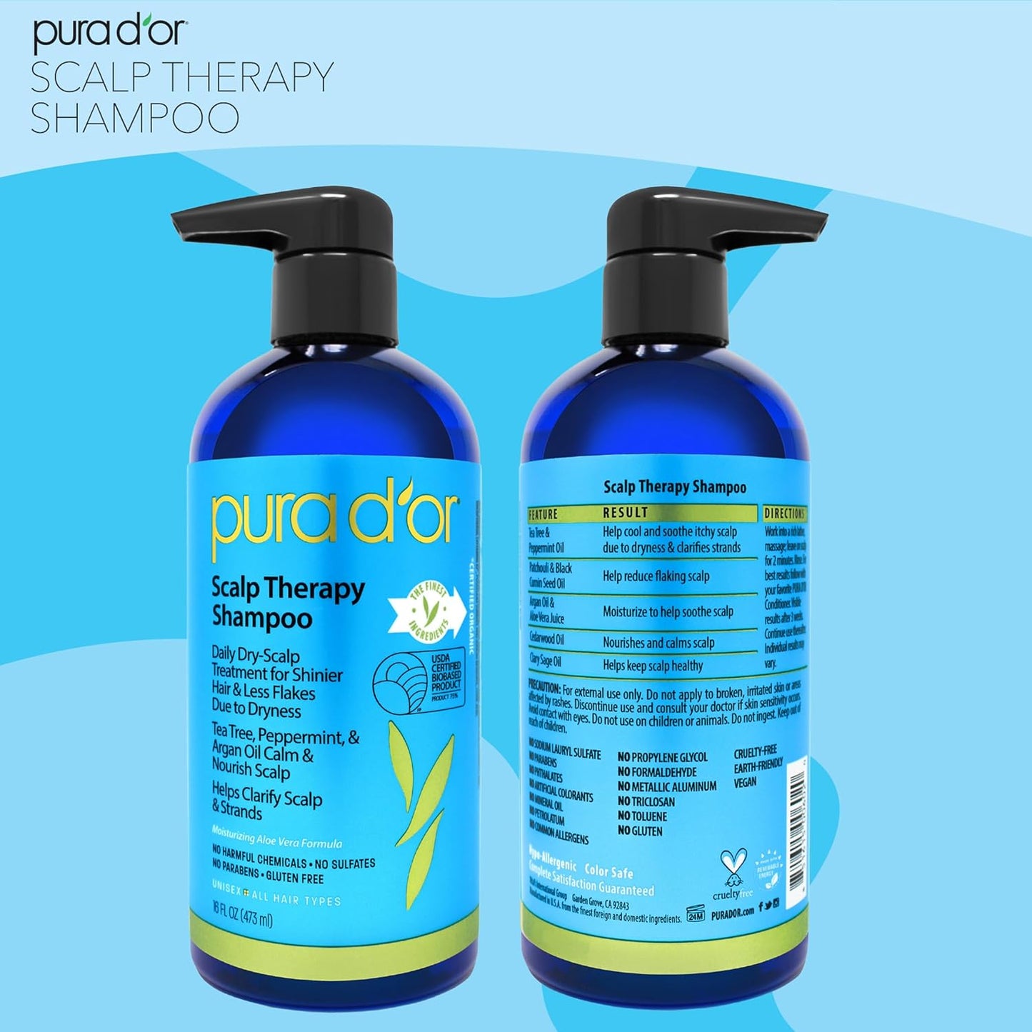 3-in-1 functionality as shampoo, conditioner, and body wash with odor-fighting essential oils