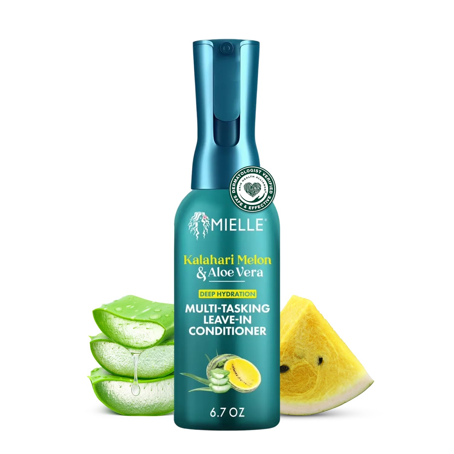 3-in-1 multi-tasking leave-in formula: conditioner, detangler, and curl refresher