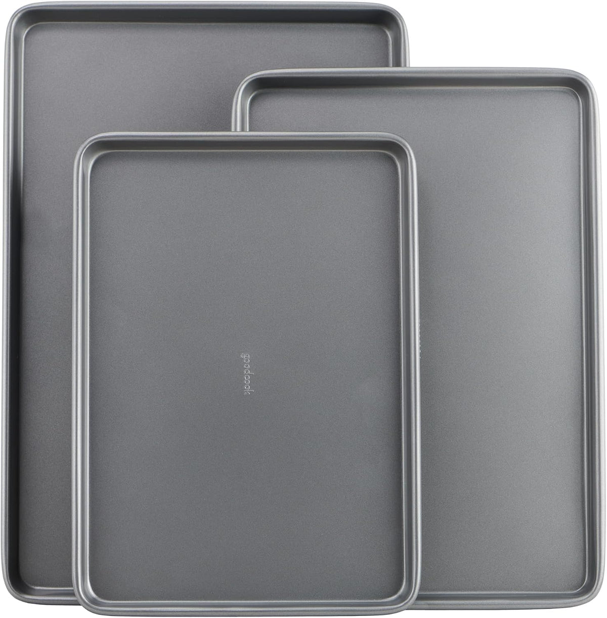 3-piece set: 13"x9", 15"x10", and 17"x11" baking sheets