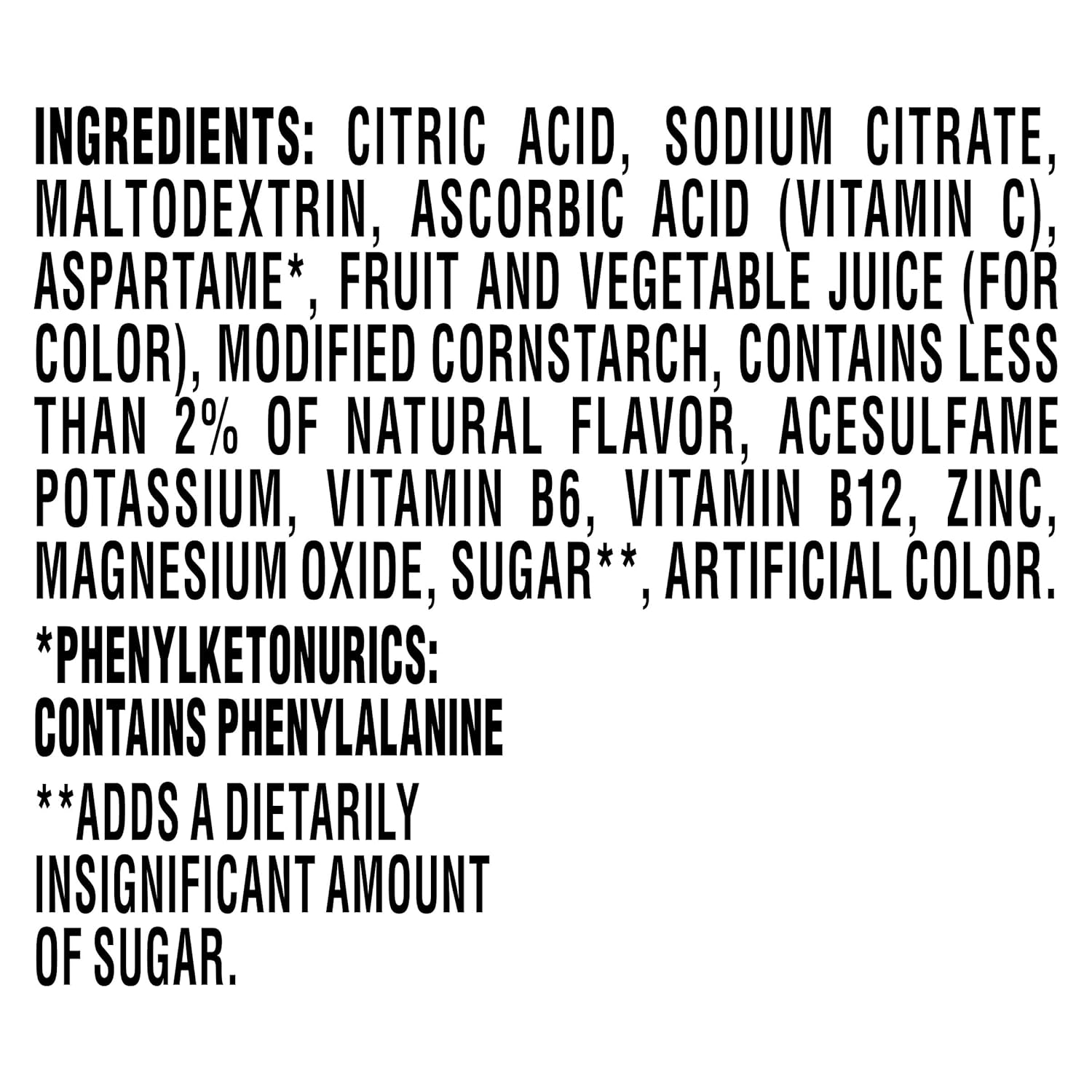 30% daily value of zinc per serving