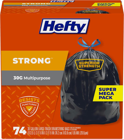 30 gallon large capacity per bag