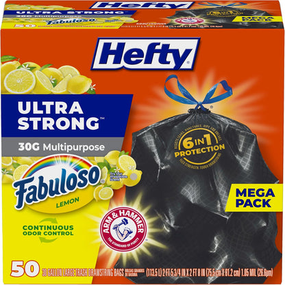 30 gallon large capacity with 50 bags per unit