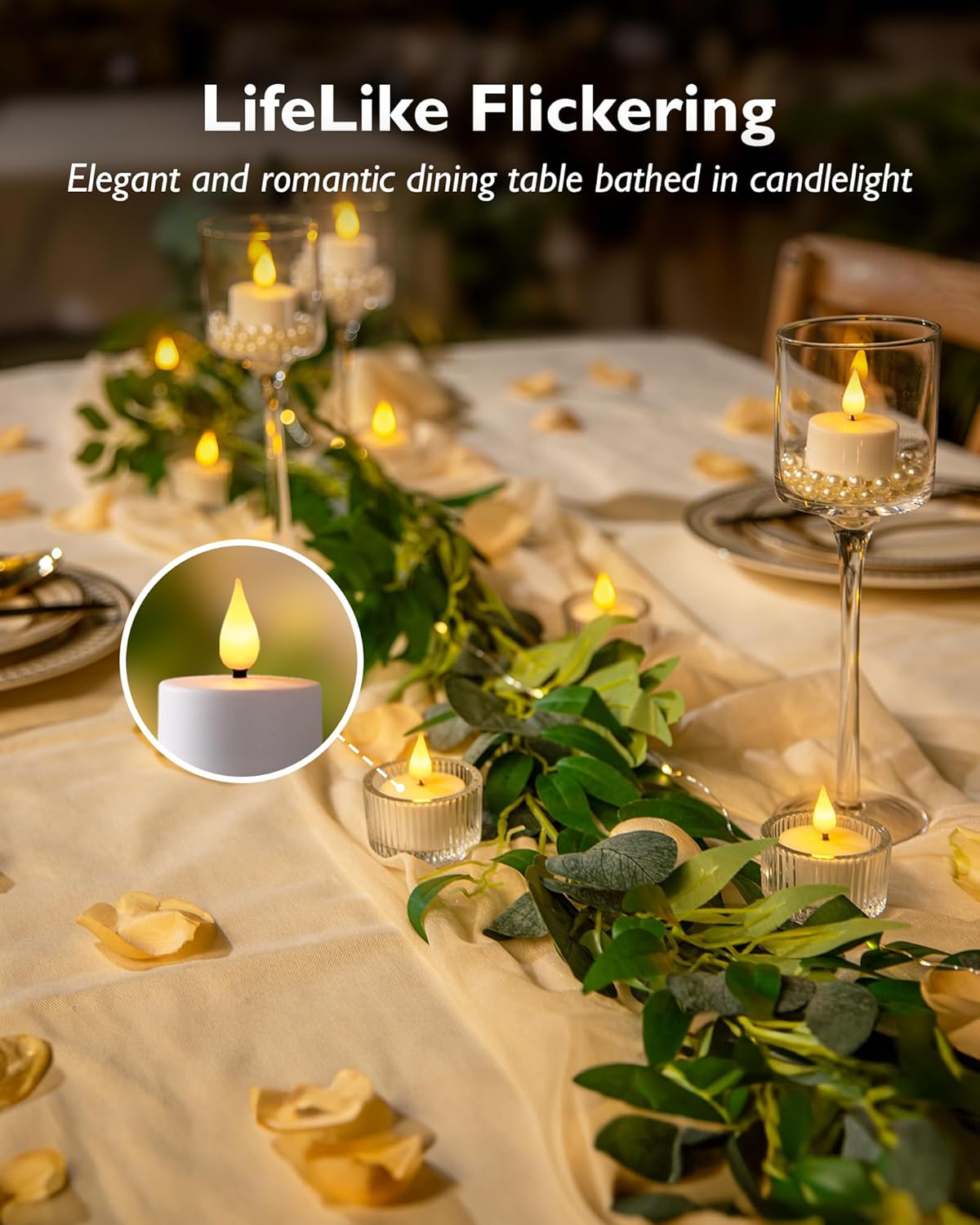 30-hour illumination per charge (24 hours steady / 30 hours flicker mode)