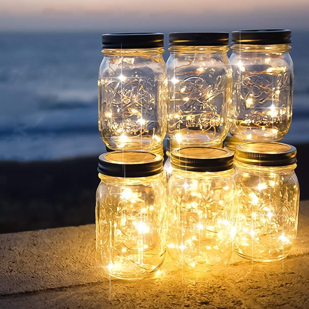 30 micro leds per 10ft string with warm white or multicolor options