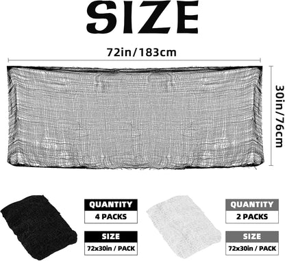 30 x 72 inch per piece dimensions for versatile coverage of doors, windows, and ceilings