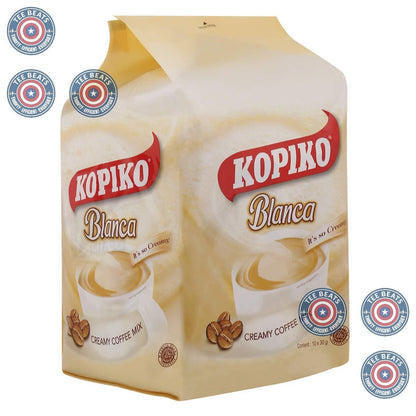 30g single-serve sachets designed for hot-water preparation