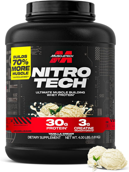 30g whey protein (isolate-focused) per scoop