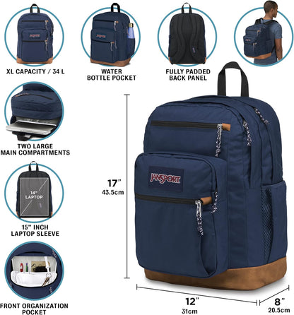 34l / 2100 cu in extra-large capacity in a 17.5" x 13" x 10" frame