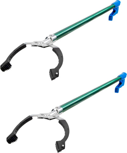 36-inch lightweight aluminum pole with overall 37.5-inch reach