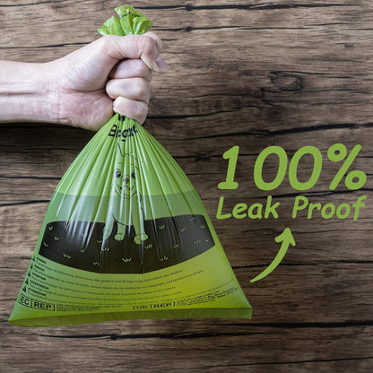 36 rolls per pack, 15 bags per roll, total 540 count (9-month supply at 2/day)