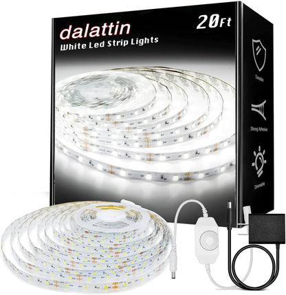 360 high-output leds per strip with 6500k daylight color temperature