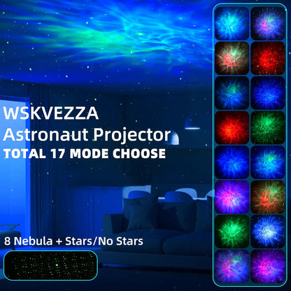 360° rotatable magnetic astronaut head for easy projection aiming