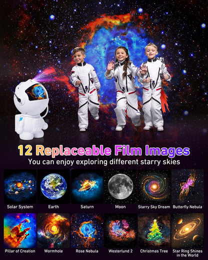 360° rotatable magnetically connected projection head