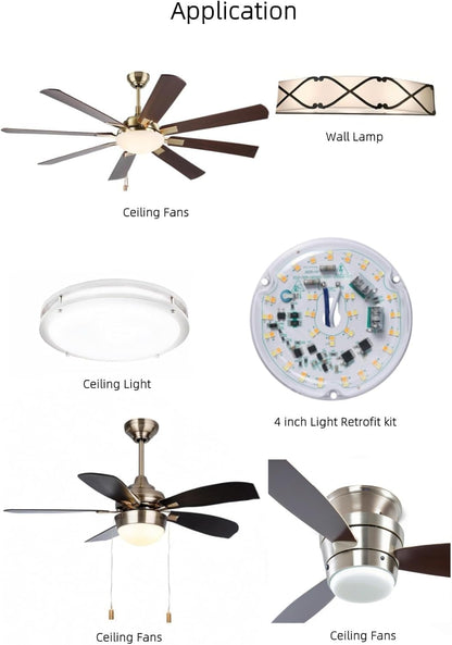 3cct adjustable color temperature via on/off cycling (variant-dependent: 3000k/4500k/6000k or 3000k/4000k/5000k)