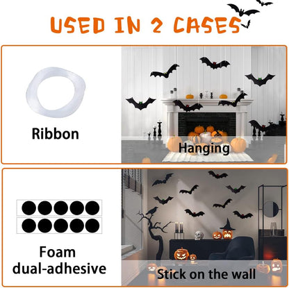 3d bat silhouette design that appears realistic from multiple angles