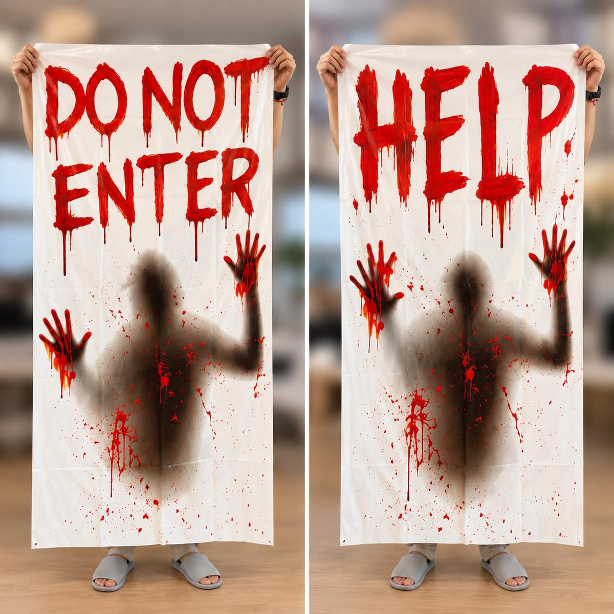 3d visual printing effect for lifelike bloody imagery