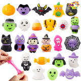 JOYIN Halloween Mochi Squishy 24 Pack – Therapeutic Sensory Fidget Collection for Daily Mindfulness Routines and Focus Sessions